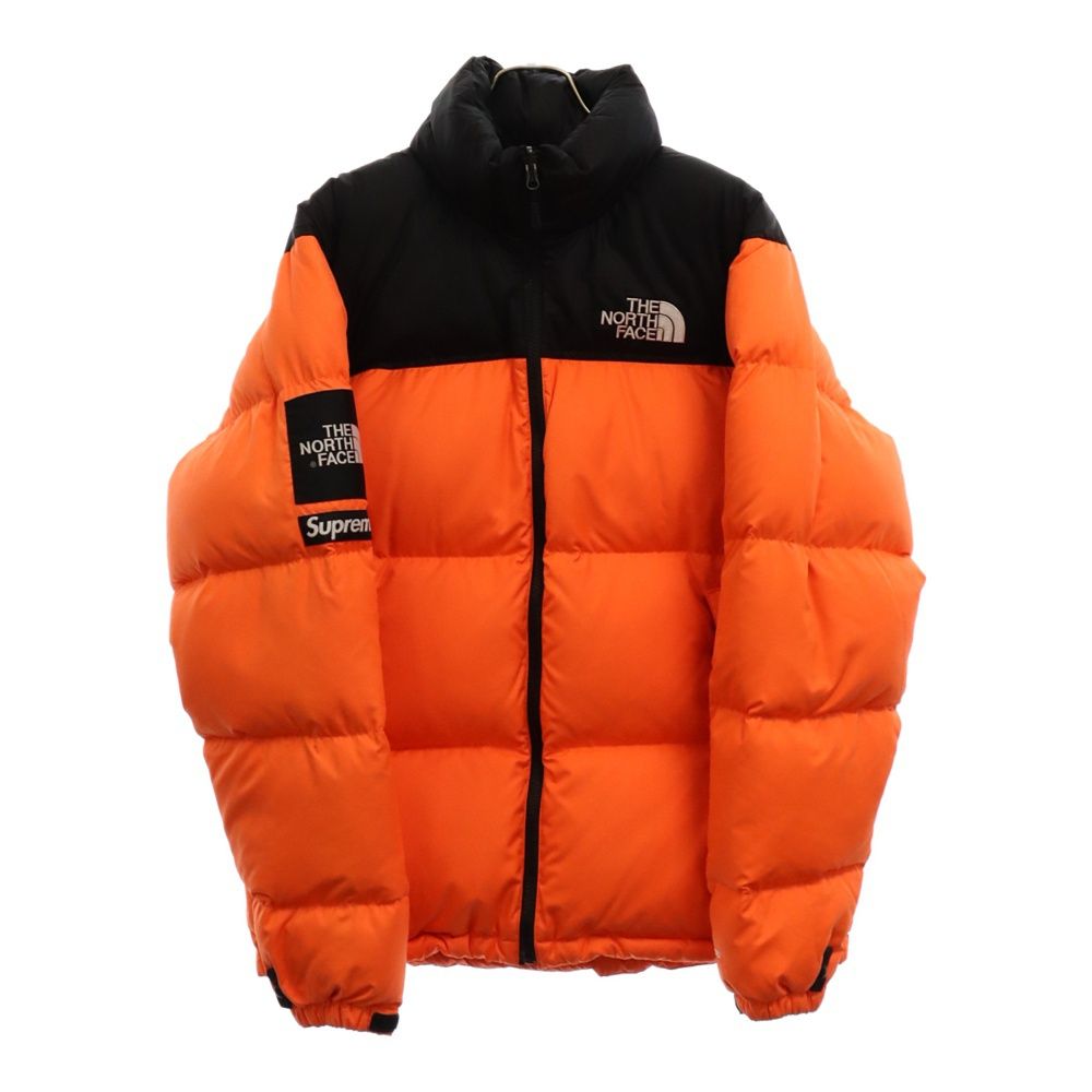 SUPREME (シュプリーム) 16AW ×THE NORTH FACE Nuptse Jacket Power Orange ザ ノースフェイス ヌプシ ナイロンダウンジャケット オレンジ NF0A2SZ4