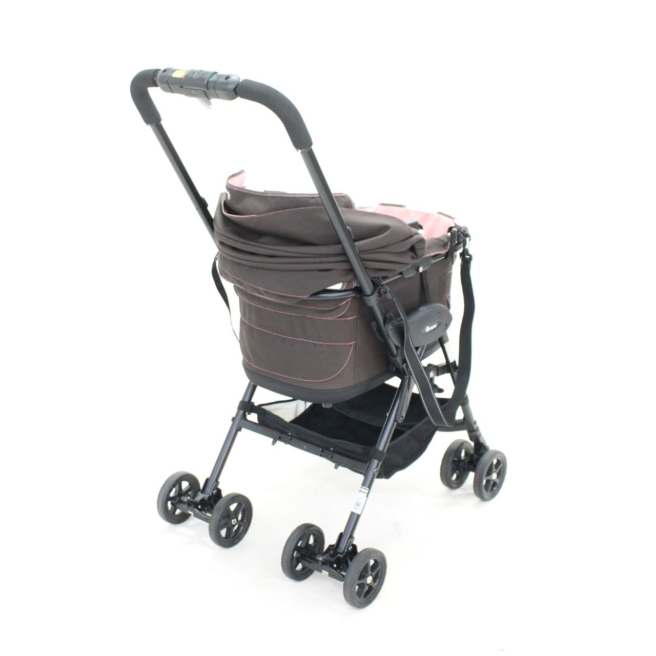 中古 コンビ ペット用カート ミリミリ EG ストロベリーチョコ sc