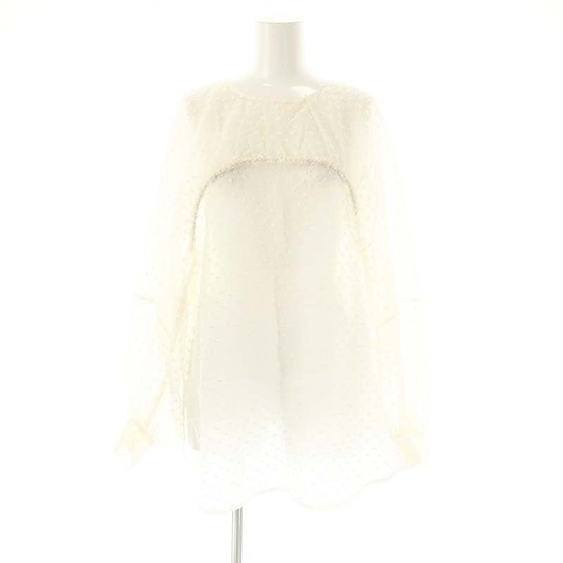 2024AW shirocon シロコン konayuki3wayブラウス ホワイト 38 SC21-24030AW yori shirocon konayuki3wayブラウス | 2024 AW Collection| yori
