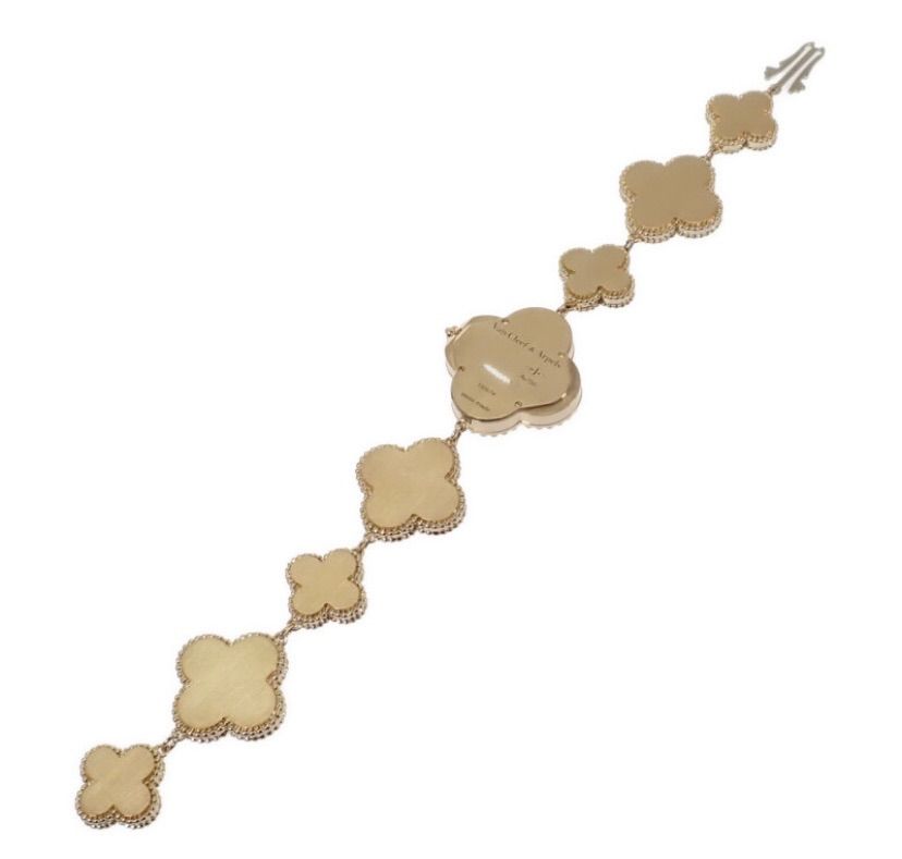 中古】Van Cleef & Arpels アルハンブラ ウォッチ スモール VCARO40T00