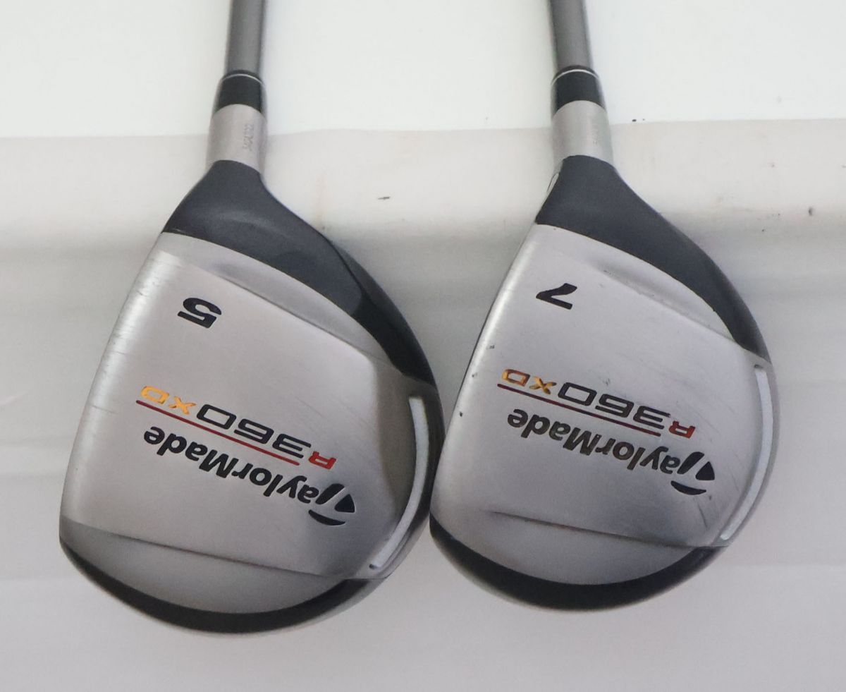 TaylorMade R360 XD フェアウェイウッド2本セット テーラーメイド フェアウェイウッド 2本セット Taylor Made