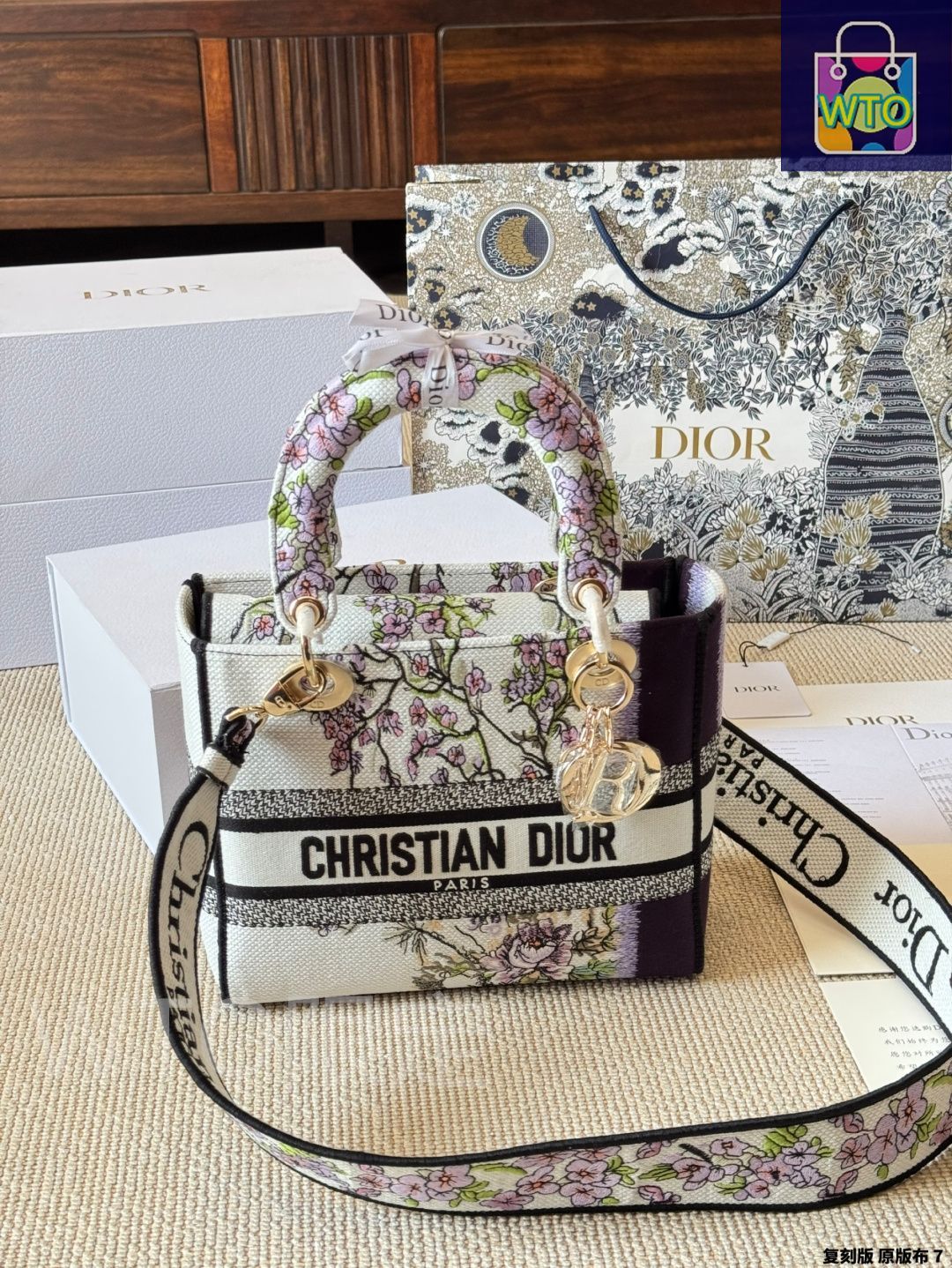 ☆ヴィンテージ☆DIOR☆ LADY D-LITE トートバッグ Lady D-Lite - Bags | DIOR