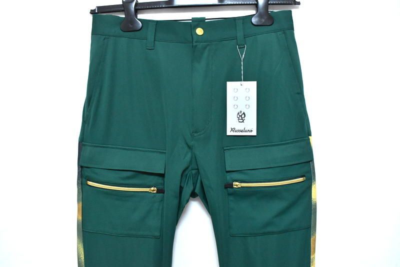 新品 ラッセルノ ゴルフ ストレッチ スキニー カーゴ ロング