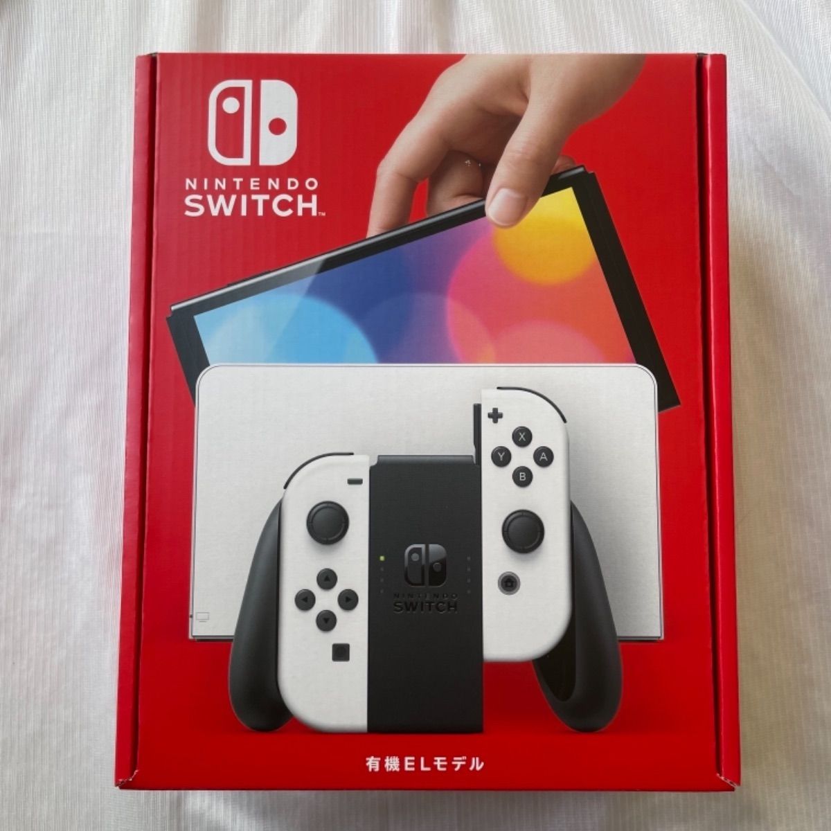 Nintendo Switch 有機ELホワイト』ソフト付き - メルカリ