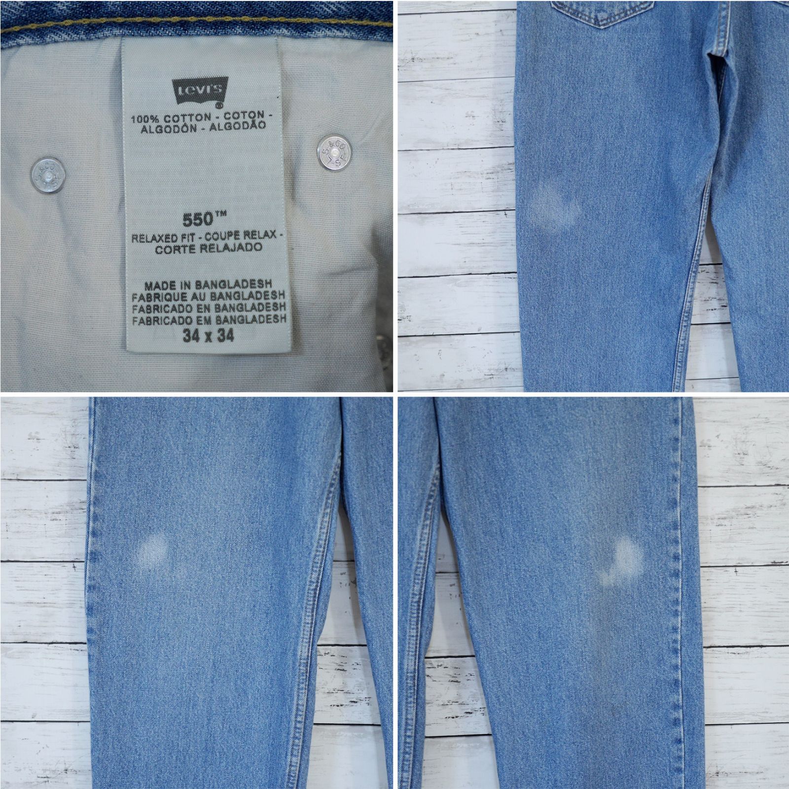 Levi's 550 Relaxed W34 L30 デニムパンツ t0286-1.jpg