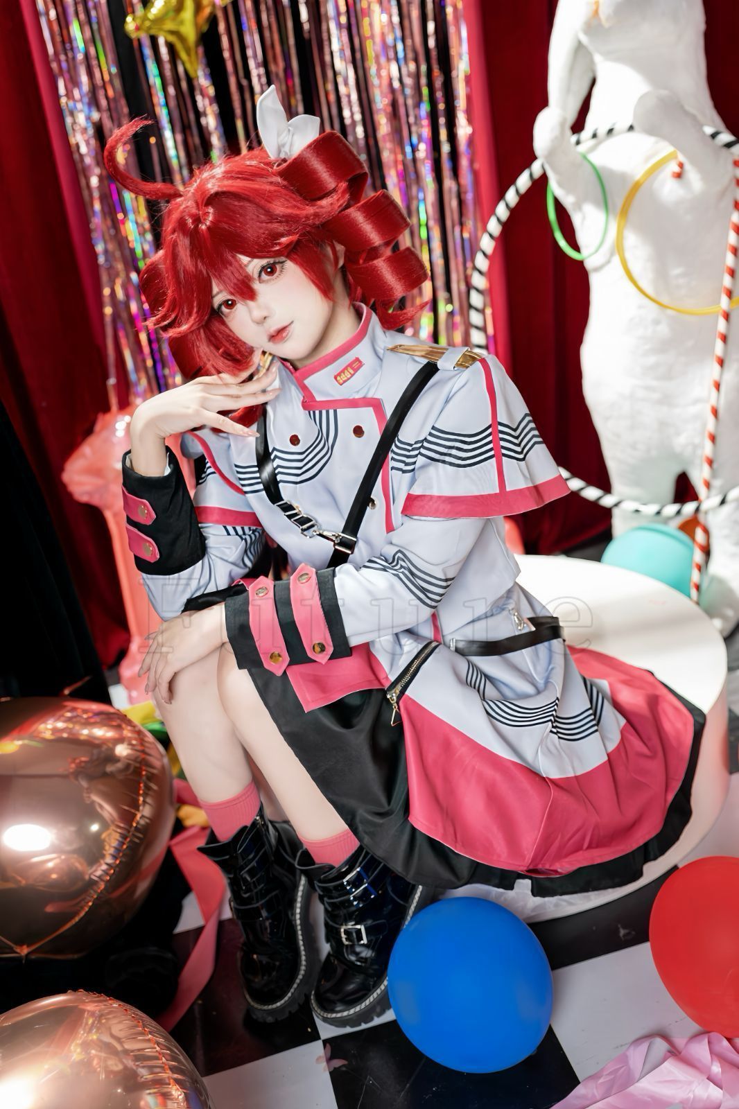 重音テト コスプレ ウィッグ付き 嘘の歌? コスプレ衣装 大人用