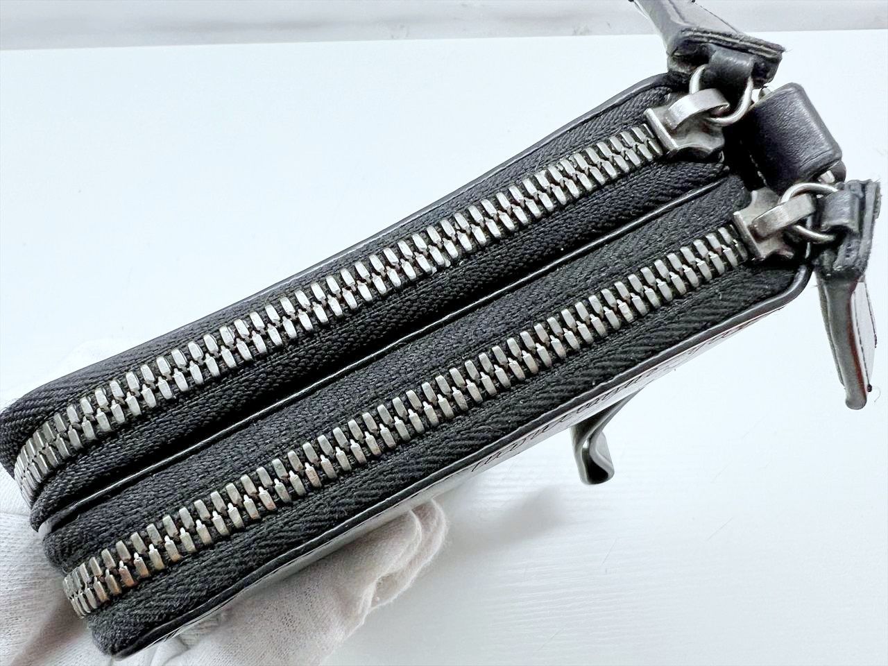 ベルルッティ　タリ　スクリットレザー　ダブルジップ　オーガナイザー　長財布 Berluti ベルルッティ タリ スクリットレザー ロングジップ