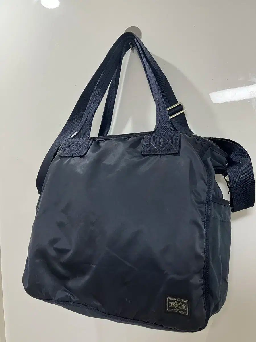 PORTER ポーターフレーム2wayトートバッグ　アイアンブルー　ネイビー ポーター トートバッグ アイアンブルー ネイビー Porter(ポーター
