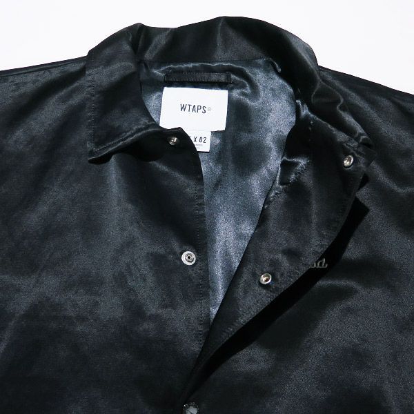 WTAPS ダブルタップス 19SS GREASERS/JACKET.RACO.SATIN 191TQDT-JKM01 
