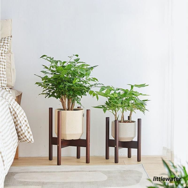 フラワースタンド 花台 鉢スタンド 観葉植物 台 植木鉢おき プランター プラントスタンド 木製 耐荷重 組み立て簡単 屋外室内 おしゃれ 省スペース