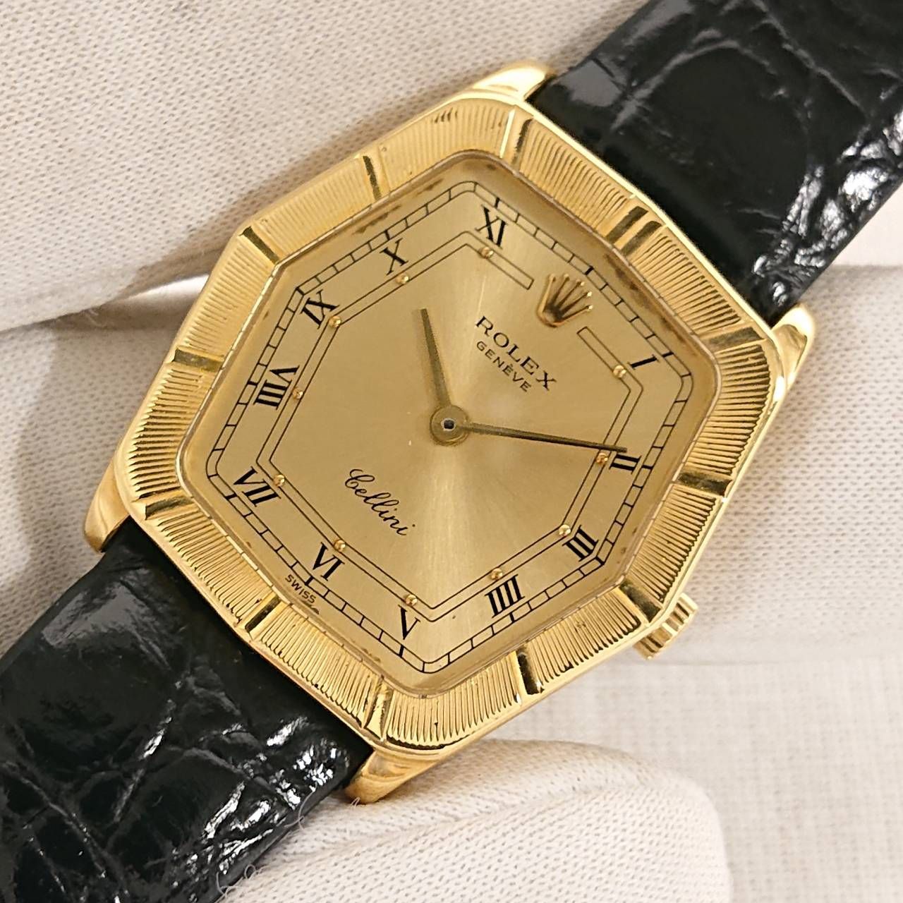 ROLEX 4160 CELLINI Hand-Winding K18YG ロレックス チェリーニ