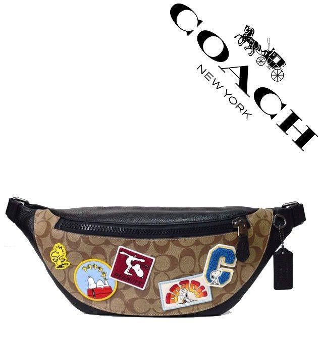 セール中】COACH コーチバッグ C4028 COACH X PEANUTS ピーナッツ  