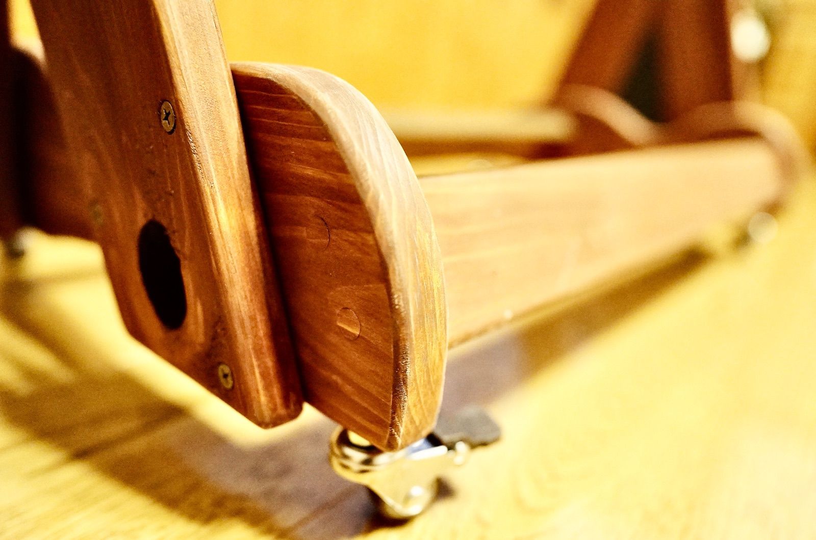 オイルステイン仕上げ ５本掛け