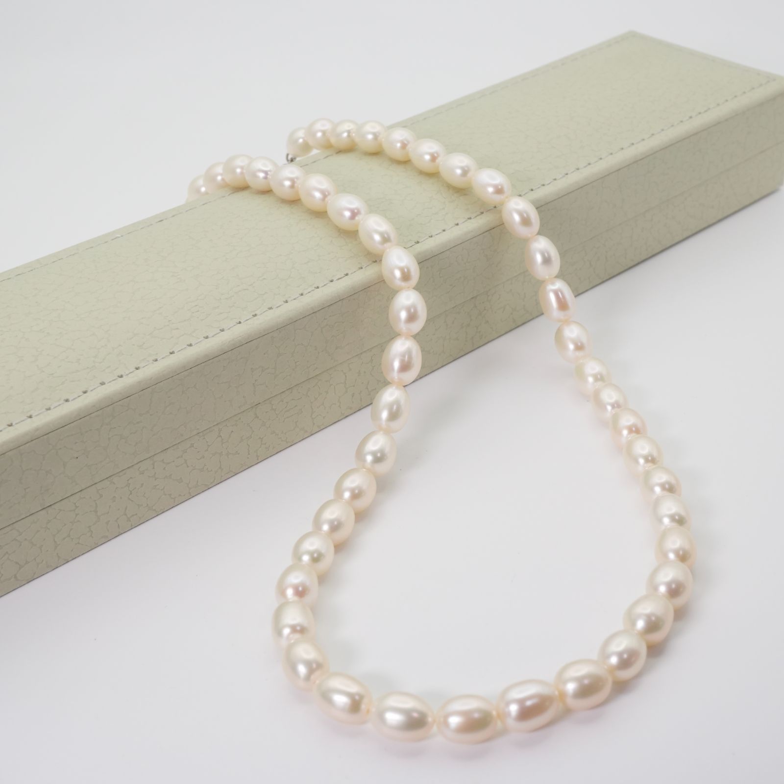 ミキモトコスメティクス ノベルティ ネックレス シルバー パール/24  