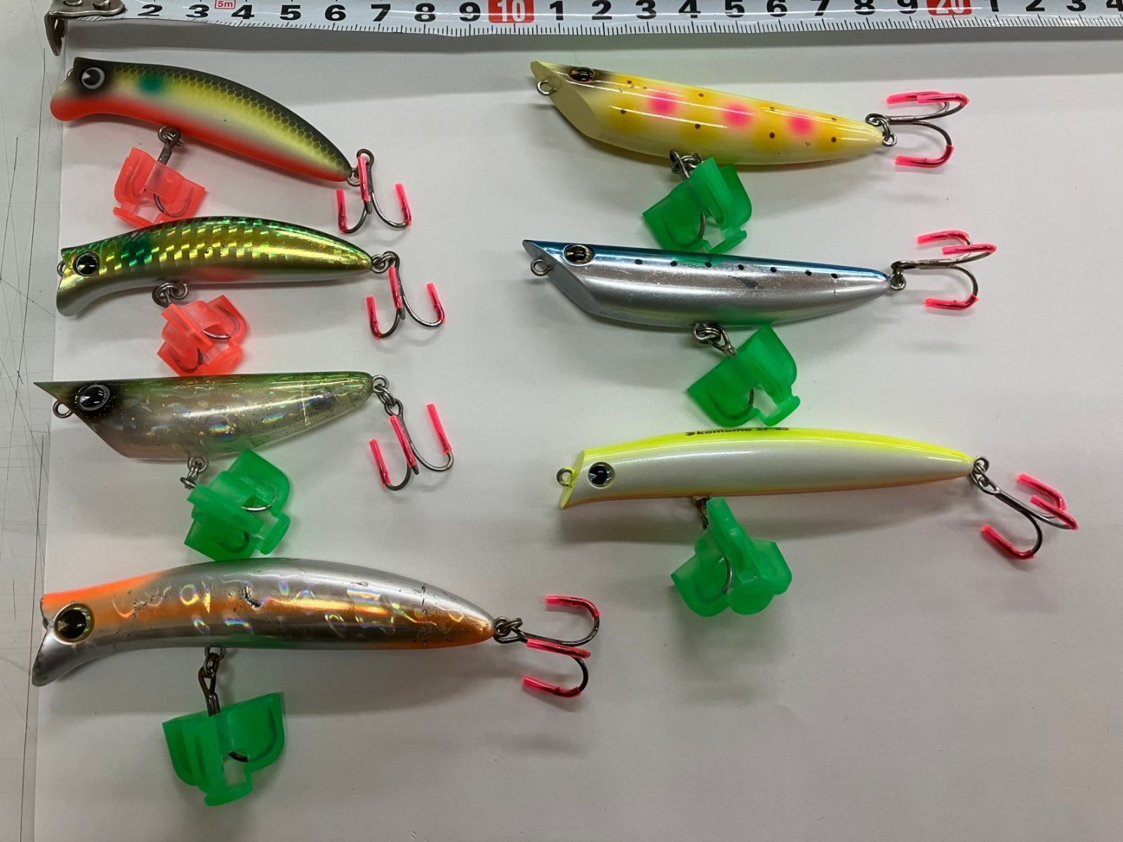 シーバスルアーセット+おまけ【最終値下げ】 サーフ シーバス ルアー7