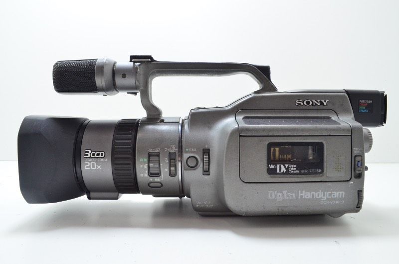 Sony DCR-VX1000 miniDV 撮影再生動作OK 現状品 Sony DCR-VX1000 Digital Handycam Video Camera MiniDV Color