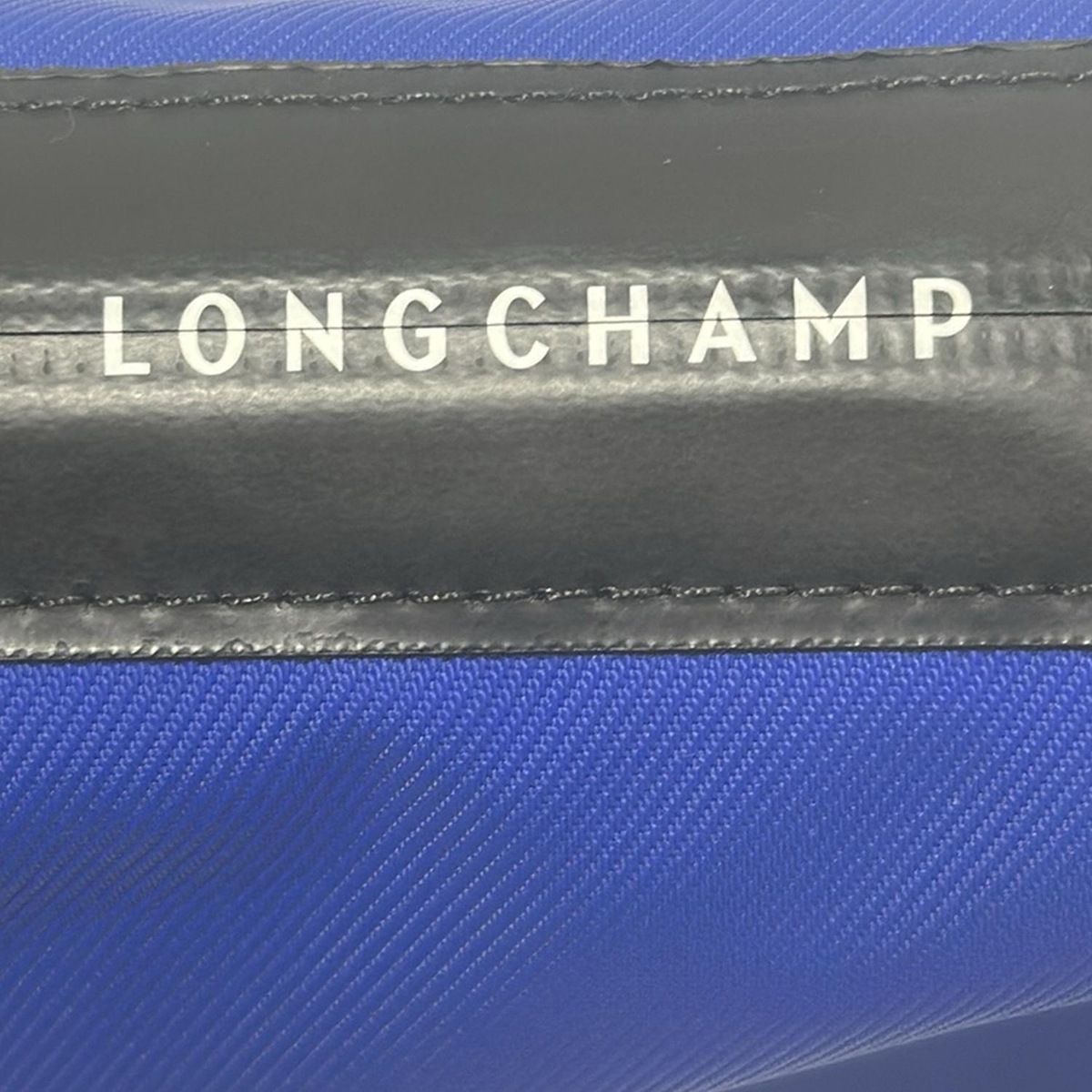 LONGCHAMP(ロンシャン) ショルダーバッグ - ブルー×黒×白 ミニ