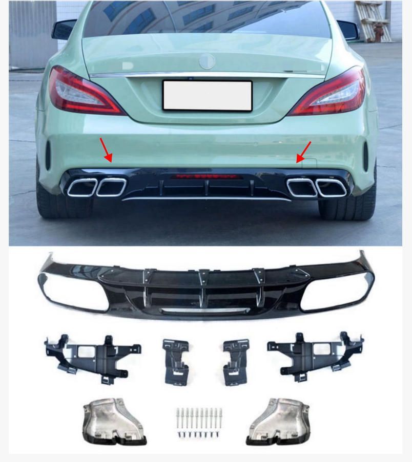 CLS63に適用されますCLS63に適用されますベンツCLSクラスW218モデルCLS GTモデル63後尾唇排気管