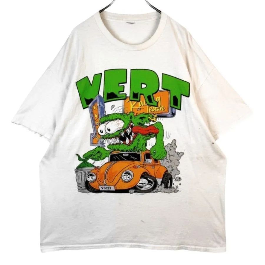 希少】ラットフィンク RATFINK アメ車 Tシャツ 両面 00s 2026年最新 