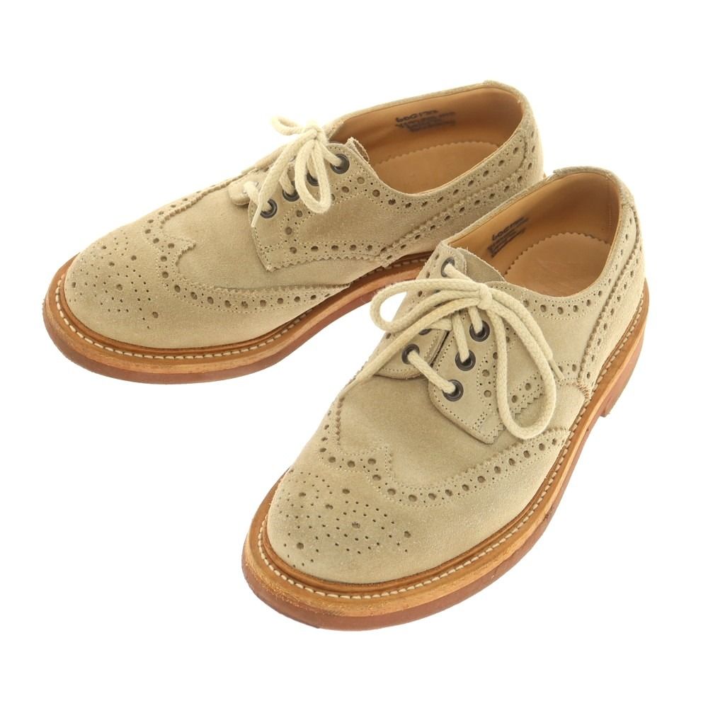 中古】チャーチ CHURCH'S スエード ウイングチップ ドレス