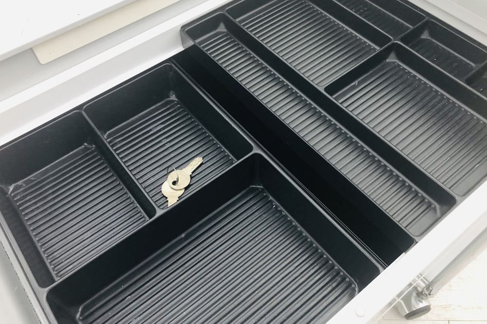 ロールボーイ USMハラー 中古 ハラーシステム 2段ワゴン USM Haller
