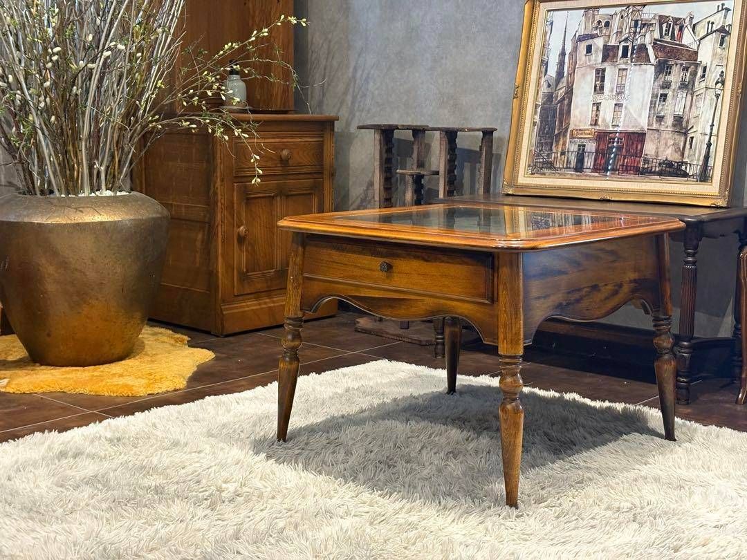 センターテーブル ローテーブル スクエアテーブル ろくろ クラシック GZ