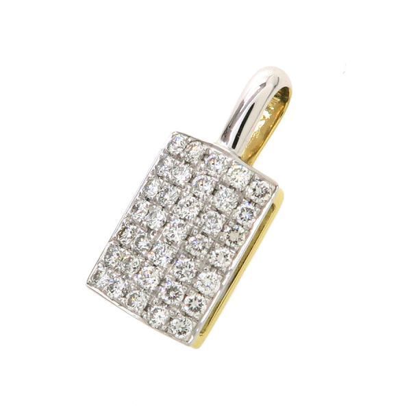 ノンブランド宝石 K18YWGサファイヤダイヤトップ 無料ギフトラッピング Aランク