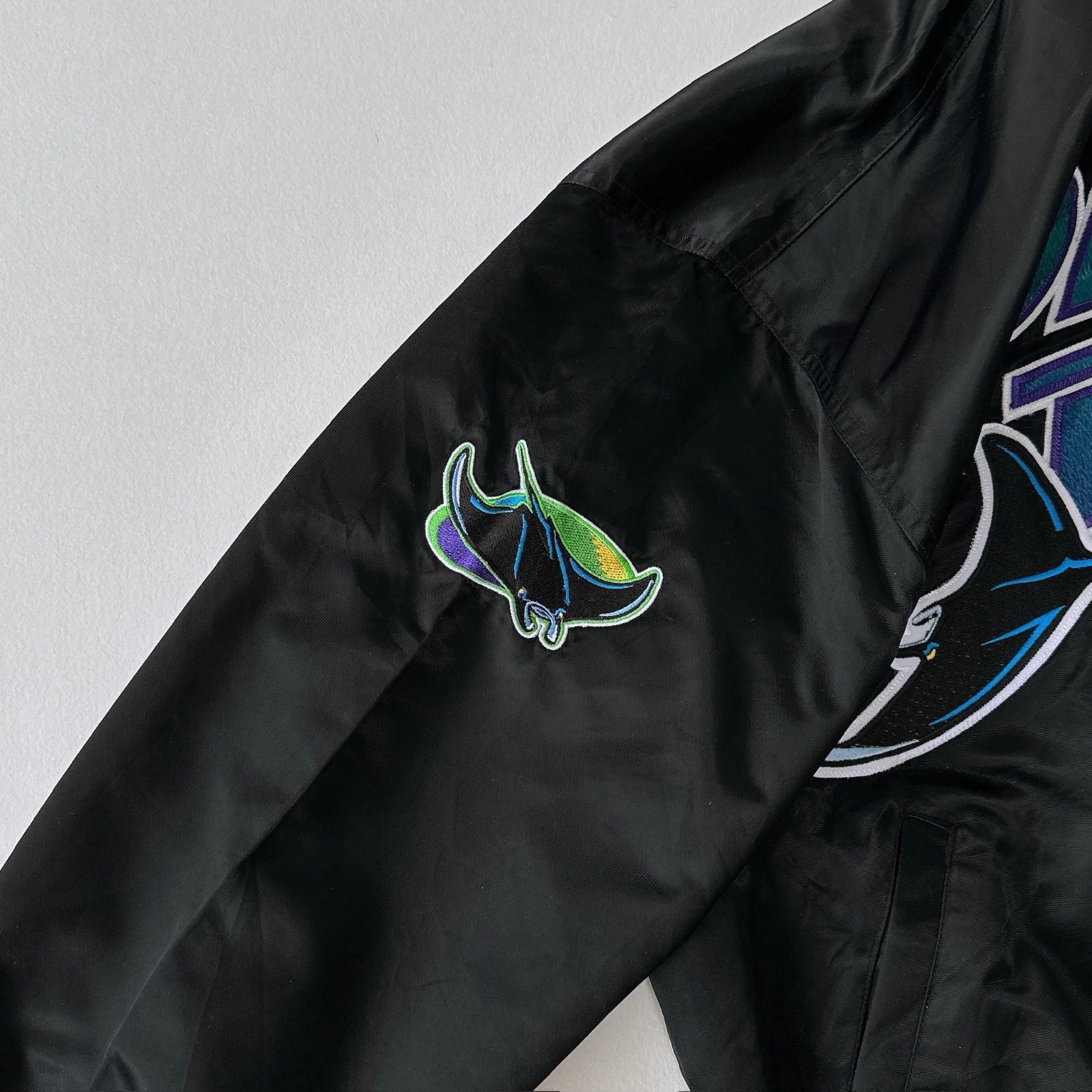 90s スターター タンパベイ デビルレイズ MLB スタジャン 希少サイズ