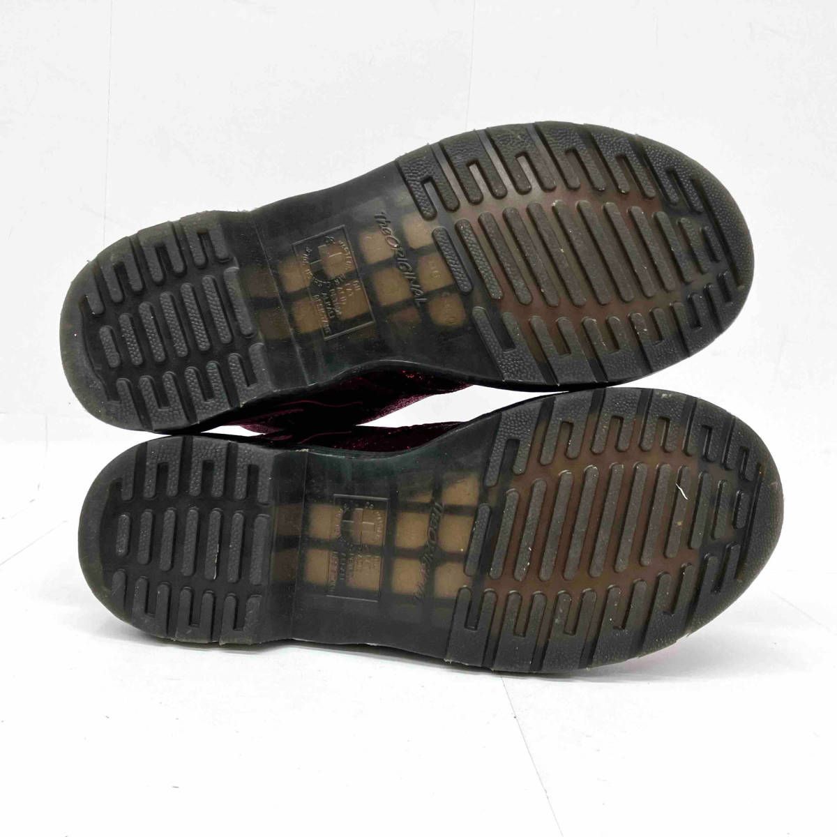 ドクターマーチン パスカル フレイム グリッター イン レッド ブーツ UK6 Dr. Martens ドクターマーチン 1460 PASCAL FLAME GLITTER in