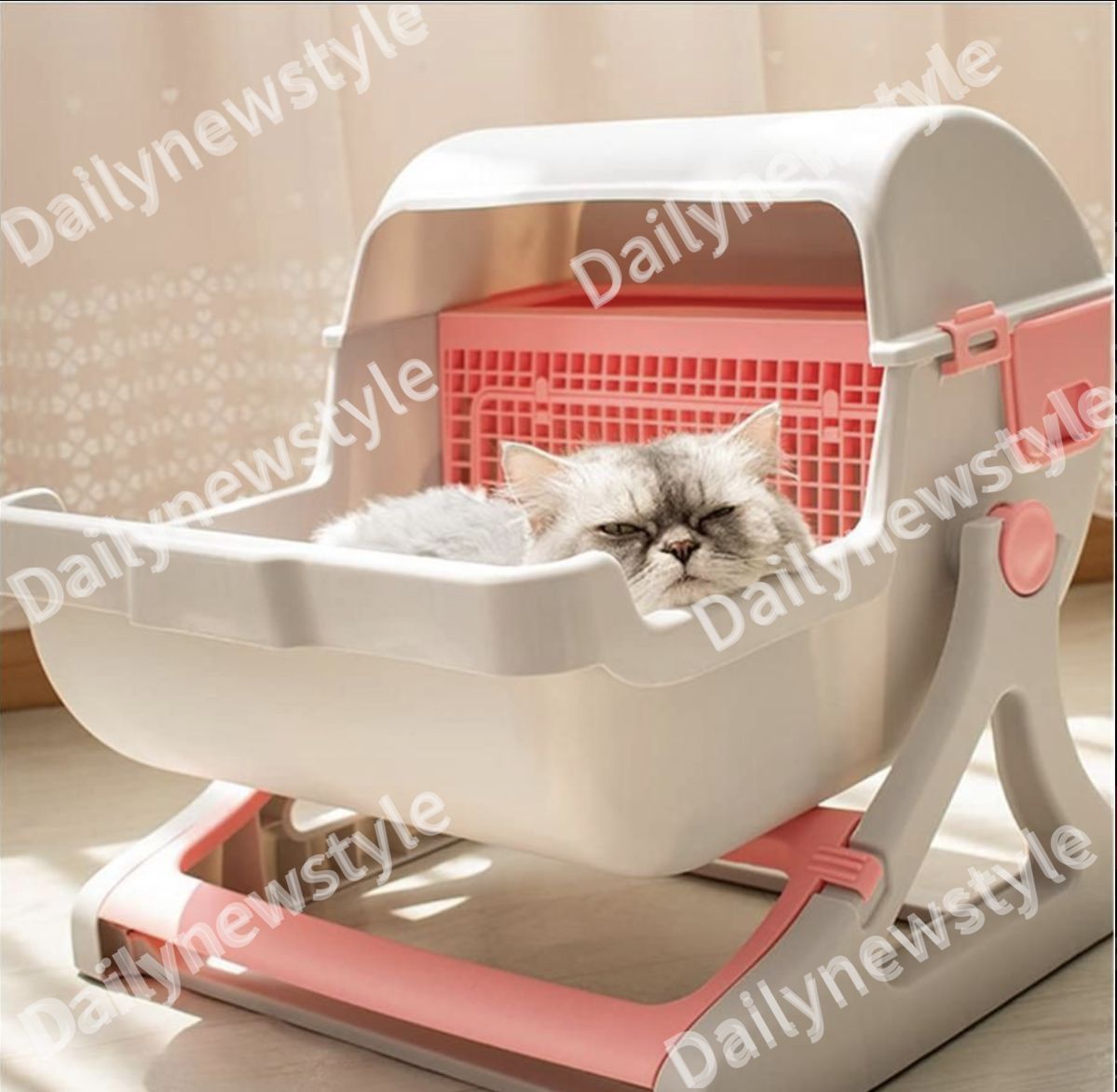 猫用トイレ本体 半自動猫用トイレ
