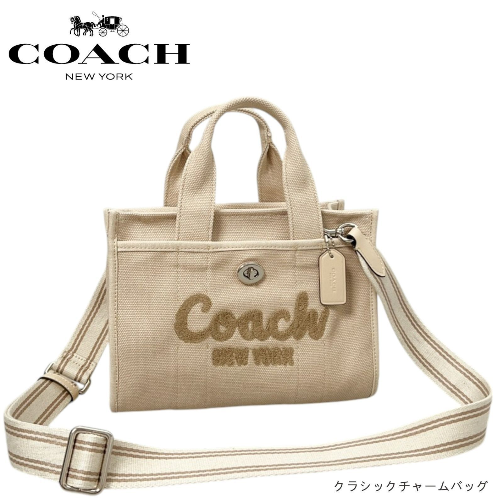 COACH コーチ ショルダーバッグ CARGO TOTE 26 レディース  