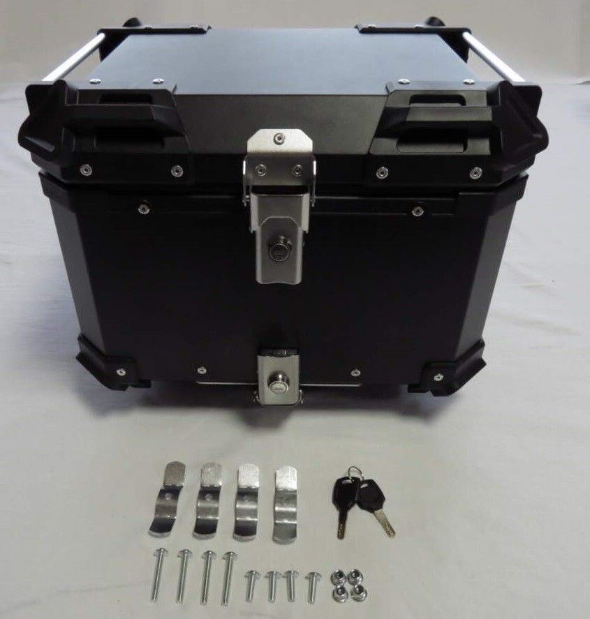 N-MAX 2021-2025 NMAX 155 125 v2 スライド 前後調整可 リア キャリア C - 45Lリアボックス 黒