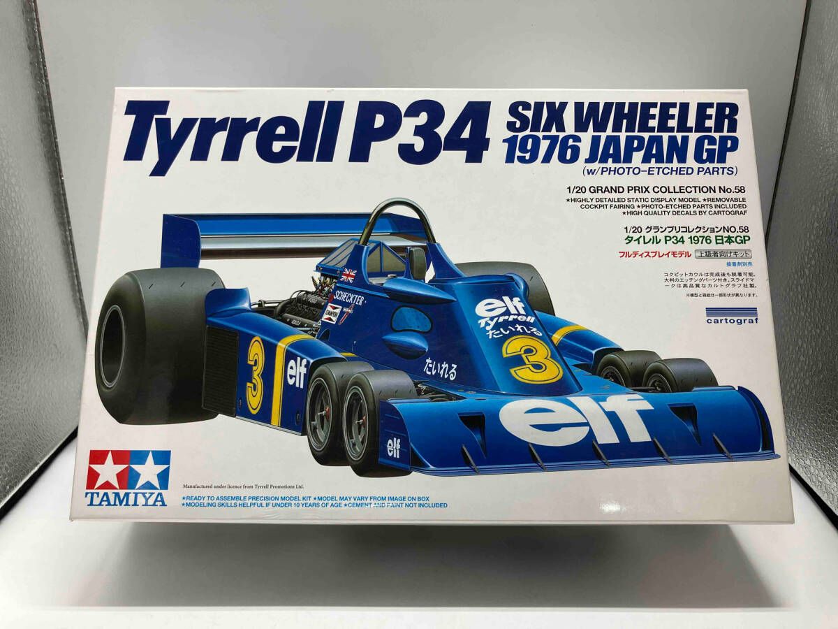 ★未組立★タミヤ タイレルP34 1/10RC 1976年 日本GP ☆未組立☆タミヤ タイレルP34 1/10RC 1976年 日本GP ☆未組立☆タミヤ