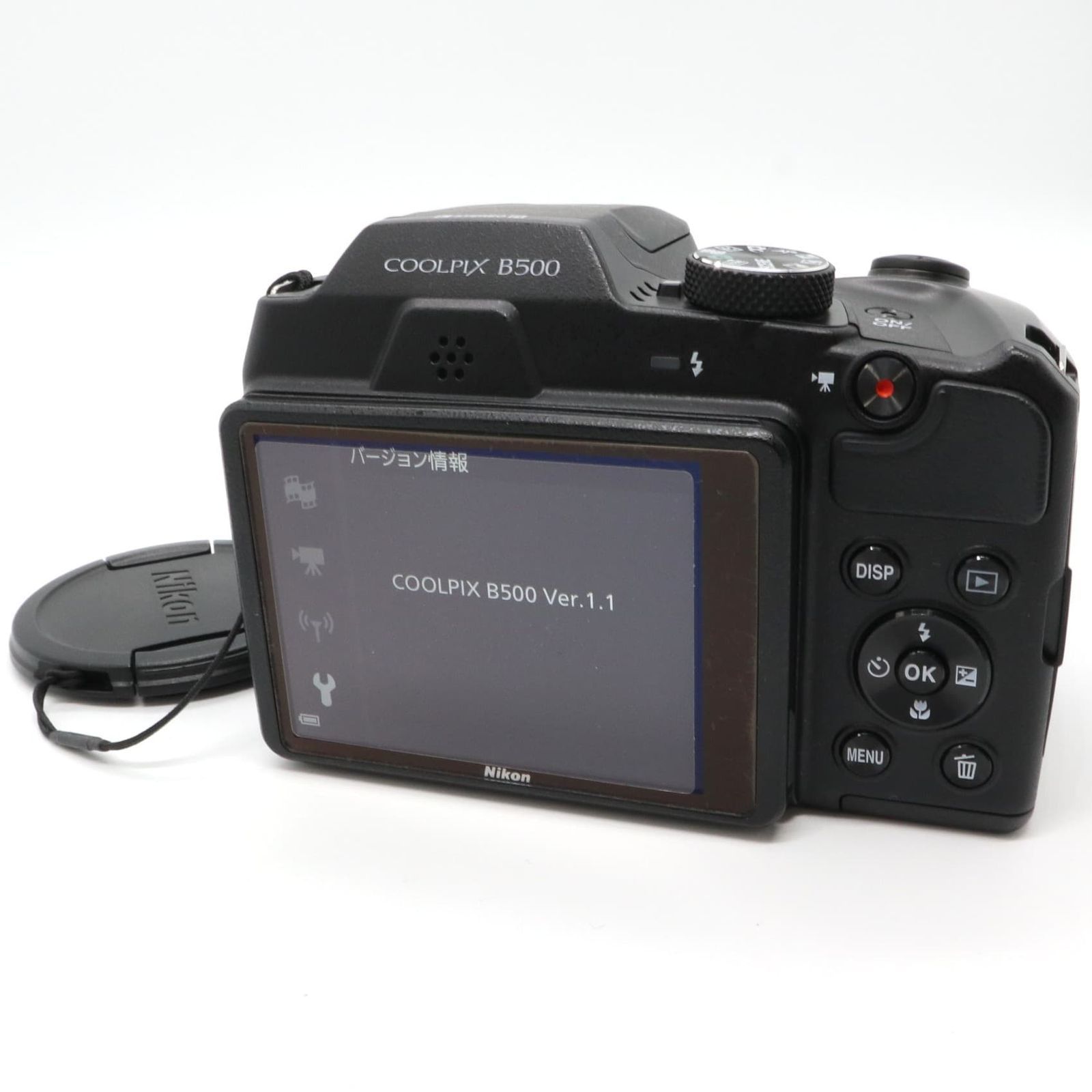 美品》 コンパクトデジタルカメラ NIKON COOLPIX B500 ブラック k3016  