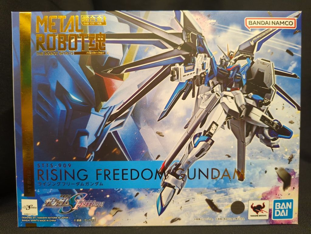 BANDAI SPIRITS METAL ROBOT魂u003cSIDE MSu003e 機動戦士ガンダムSEED FREEDOM ライジングフリーダムガンダム