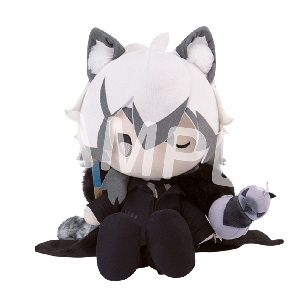 MR-01097 アークナイツ ドットぬいぐるみ シルバーアッシュ ver