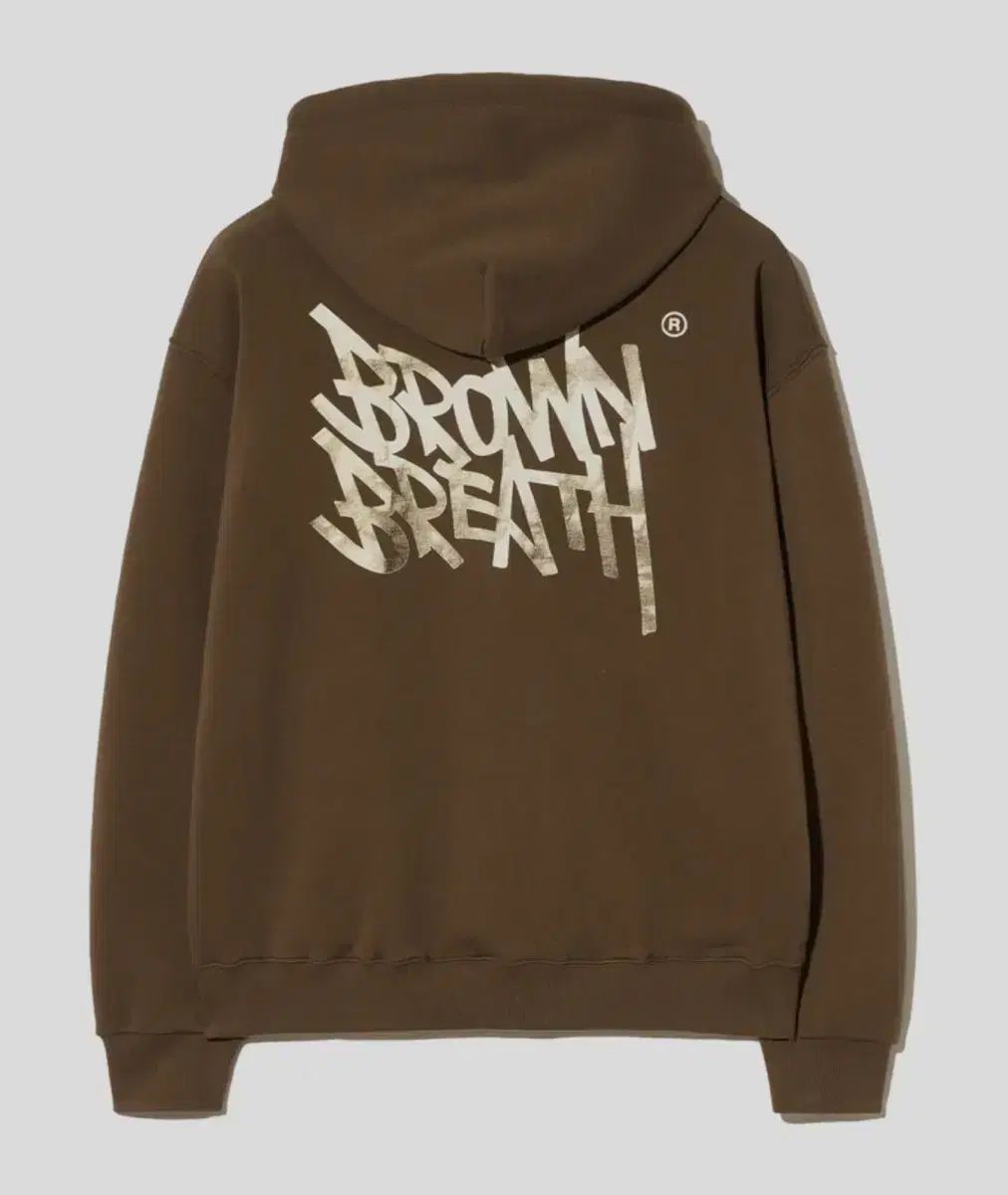 BROWNBREATH ブラウンブレス 茶色 フード付きTシャツ L