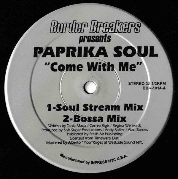 米12” Paprika Soul ”Come With Me” BBA1014 Border Breakers |00250