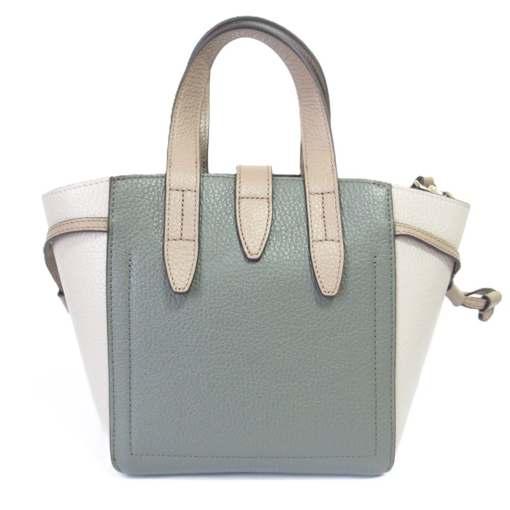FURLA / フルラ　　バイカラー カーキショルダーバック FURLA フルラ ショルダーバッグ レディース NET ネット バイ