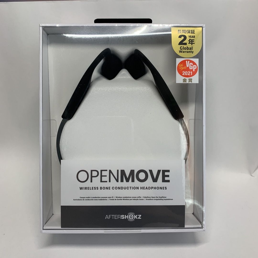 骨伝導イヤホン】aftershokz openmove グレー - メルカリ