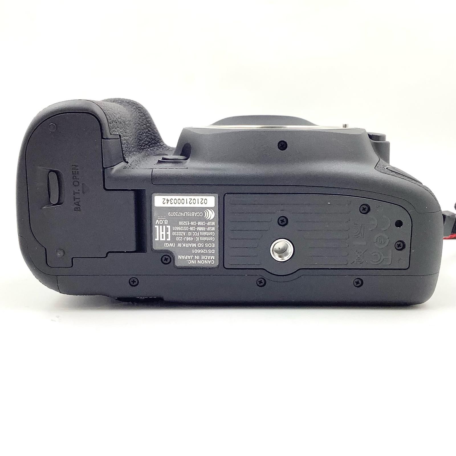 品質保証で、高速配送！ Canon デジタル一眼 EOS 5D Mark IV ボディ ブラック 動作 済 全額返金保証 最速発送