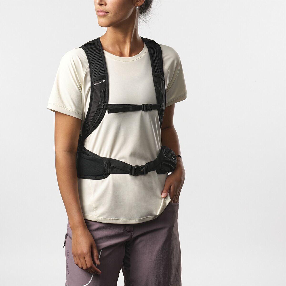 サロモン トレイルブレイザー 20L ブラック アロイ SALOMON