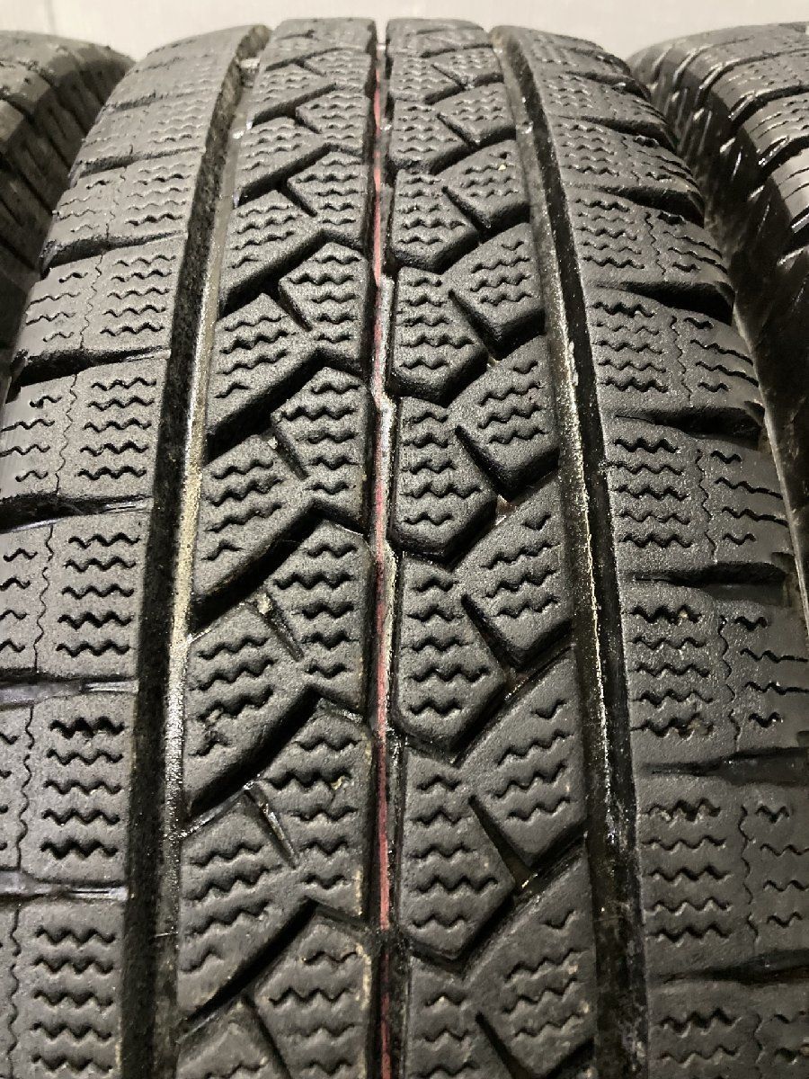 BS BRIDGESTONE BLIZZAK VL1 195/80R15 107/105L LT 15インチ スタッドレス 4本 19年製 バリ溝 ハイエース キャラバン等　(KTO030)