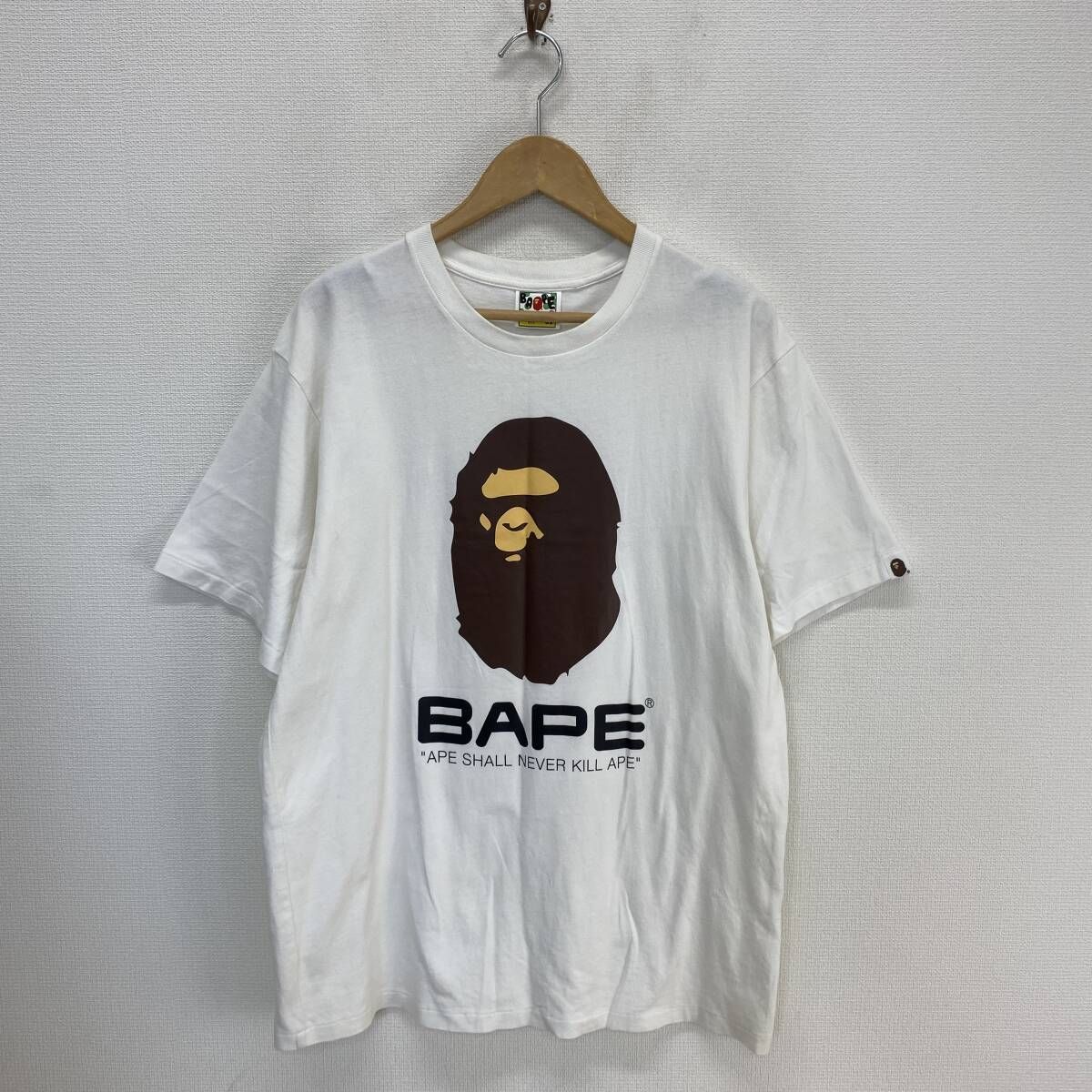 A BATHING APE アベイシングエイプ 半袖 プリント Tシャツ カットソー 