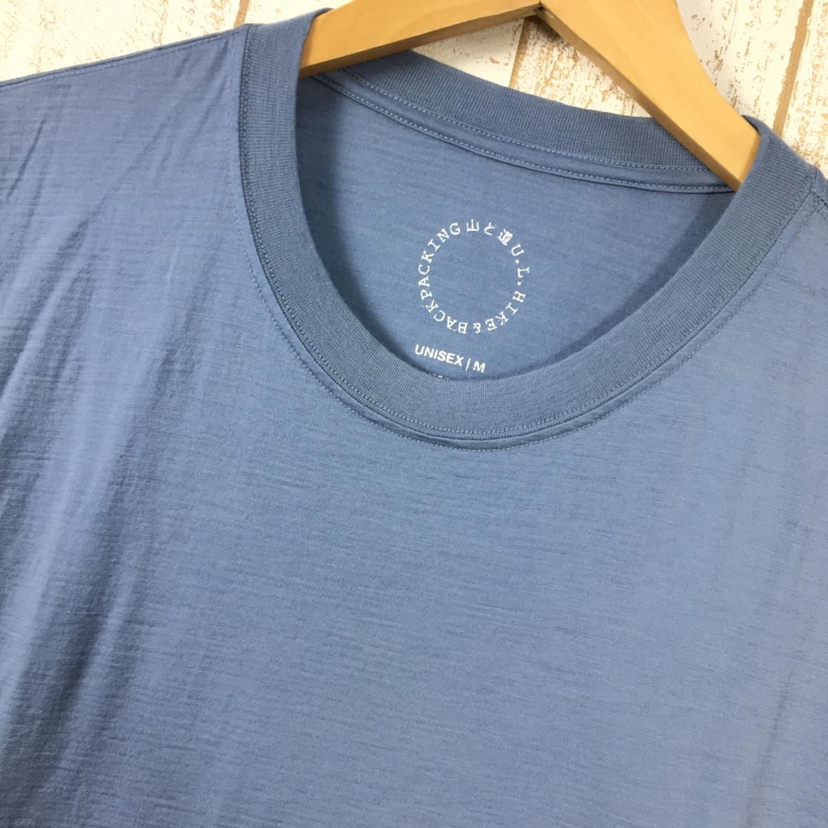 UNISEX M 山と道 100% メリノ ライト カンガルー ポケット Tシャツ 100 