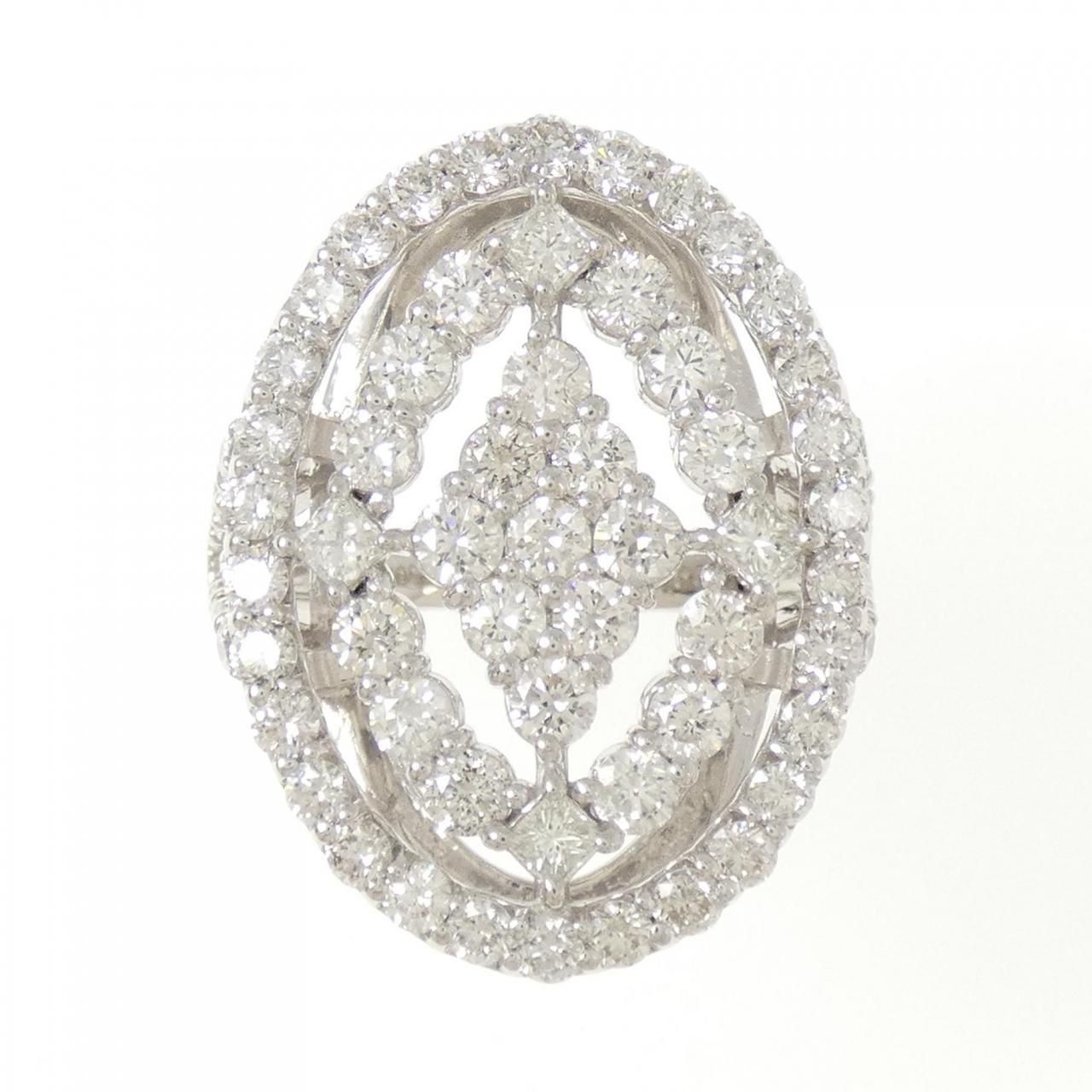 PT900 ダイヤモンド リング 3.00CT - メルカリ