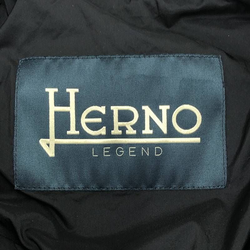HERNO / ヘルノ | 19288 LEGEND ボンバージャケット | 48 | ネイビー