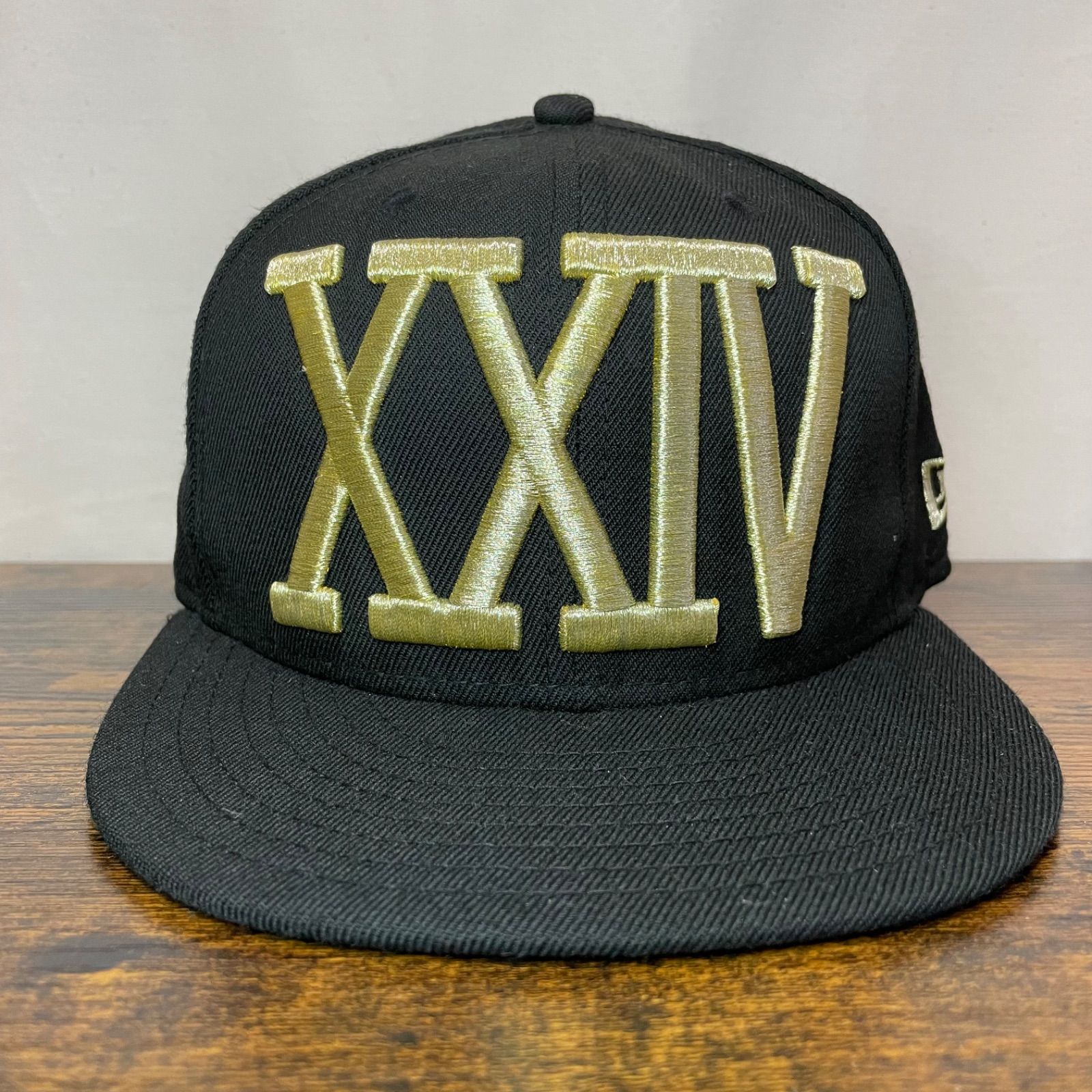 J-71 ニューエラ 24karats EXILE ゴールド ビッグロゴ cap - Ref.2020