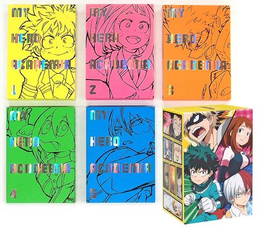 アニメBlu-ray 2024 Disc 僕のヒーローアカデミア 初回生産限定版 全5巻
