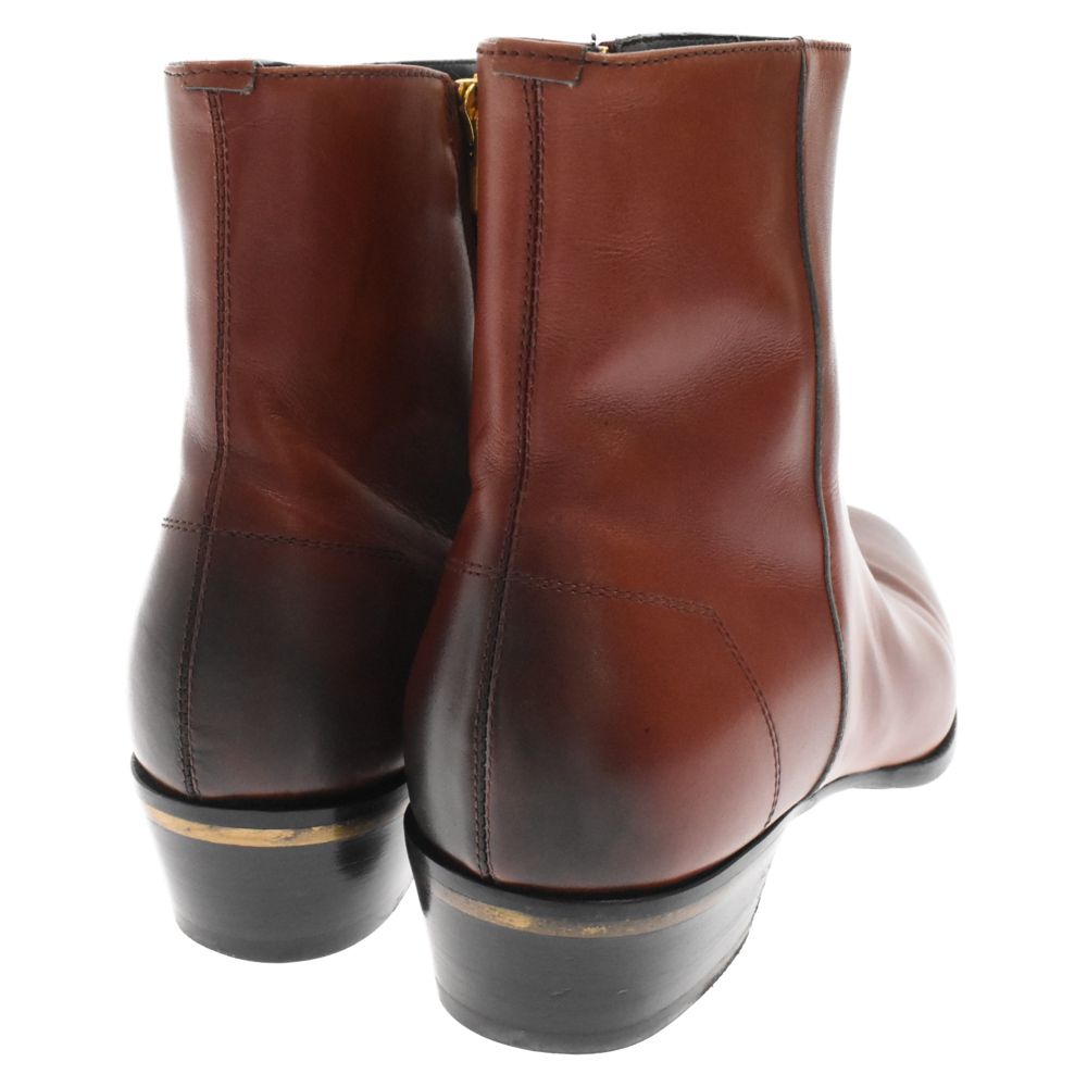 ダンヒル DU18F1507F6 サイドジップレザーブーツ Dunhill ダンヒル DU18F1507F6 ALFRED DUNHILL DUKE